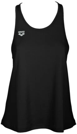 Débardeur Arena Femme W Gym Tank Top Solid Black -Natation Équipement Magasin 000934 500 w gym tank top solid 005 f s 002