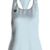 Débardeur Arena Femme W Gym Tank Top Solid Frozen -Natation Équipement Magasin 000934 850 w gym tank top solid 005 f s