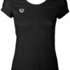 Tee-Shirt Arena W Gym S/S Mesh Solid Black