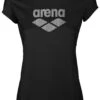Tee-Shirt Arena W Gym S/S Logo Black -Natation Équipement Magasin 000937 500 w gym ss logo 005 f s