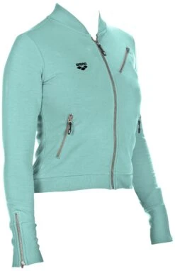 Arena Veste Femme W Gym Jacket F/Z Frozen -Natation Équipement Magasin 000943 850 w gym fz jacket 002 fr s
