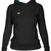 Arena Sweat à Capuche Femme W Gym Hoodie Black -Natation Équipement Magasin 000944 500 w gym hoodie 005 f s