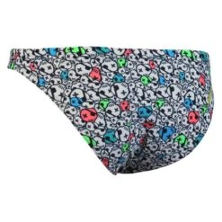 Bas De Maillot De Bain Femme Arena Real Brief White Multi -Natation Équipement Magasin 001113 101 back 0