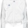 Veste Zippée Femme Arena Relax Team Jacket White -Natation Équipement Magasin 001223 101 w relax iv team jacket 005 f s