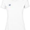 Tee-Shirt Arena Team Manches Courtes Femme White 1225101 -Natation Équipement Magasin 001225 101 w t shirt team 005 f s