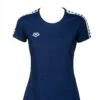 Tee-Shirt Arena Team Manches Courtes Femme Navy 1225701 -Natation Équipement Magasin 001225 701 w t shirt team 005 f s