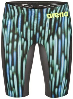 Combinaison De Natation Homme Arena Carbon Ultra Edition 2018 Blue Drops Fluo Yellow -Natation Équipement Magasin 001664 765