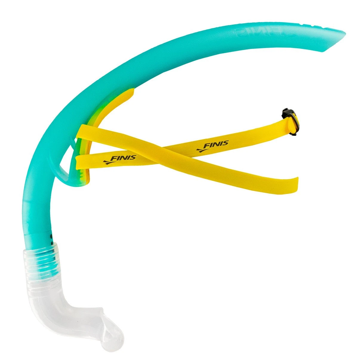 Tuba Frontal Finis STABILITY SNORKEL Teal 3 Tuba Frontal Finis STABILITY SNORKEL Teal