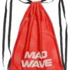 Filet D'entrainement Madwave DRY MESH BAG Rouge -Natation Équipement Magasin 10030301