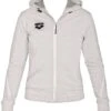 Veste à Capuche Zippée Arena TL Women Hooded Jacket White -Natation Équipement Magasin 1d337 10 w tl hooded jacket rvb72