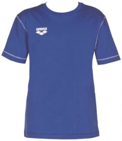 Tee-Shirt Arena Manches Courtes Mixte Royal 1D34180