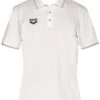 Polo Arena Manches Courtes Mixte TL S/S White 1D34510 -Natation Équipement Magasin 1d345 10 tl ss polo rvb72