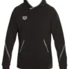Sweat à Capuche Arena TL Hoodie Black -Natation Équipement Magasin 1d346 50
