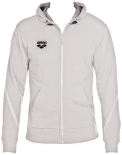 Veste à Capuche Zippée Arena TL Hooded Jacket White