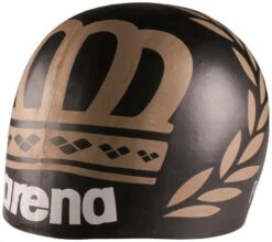 Bonnet Silicone De Natation Arena Poolish Moulded Black King