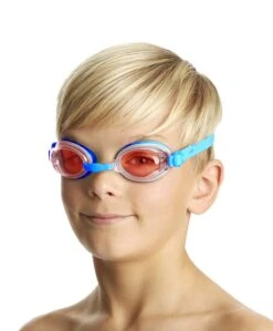 Lunettes De Natation Speedo Junior Jet Bleu / Orange 9298C103 -Natation Équipement Magasin 8 092988434 bleu orange