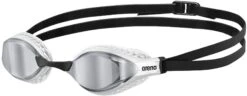 Lunettes De Compétition Natation Arena Air Speed Mirror White-Silver