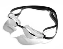Lunettes De Compétition Natation Arena Air Speed Mirror White-Silver -Natation Équipement Magasin arena airspeed mirror schwimmbrille silver white1920x1920 1