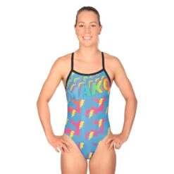 Maillot De Bain De Natation Femme Mako Aumakua 80s