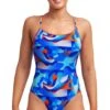 Maillot De Bain Funkita Femme Diamond Back - Battle Blue 2 Maillot De Bain Funkita Femme Diamond Back - Battle Blue -Natation Équipement Magasin battle bleu ladies 3