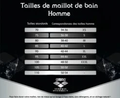 Maillot De Bain Arena Homme Crazy Zebras Brief Multicolor -Natation Équipement Magasin bien choisir sa taille de maillot de bain homme