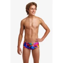 Maillot De Bain Funky Trunks Garçon Trunks - Solar Flares -Natation Équipement Magasin boys solar f