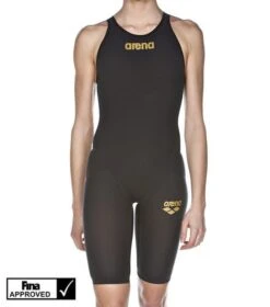 Combinaison De Natation Femme Arena Carbon Flex Vx Dos Fermé Dark Grey / Black