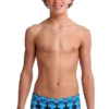 Maillot De Bain Funky Trunks Garçon Dive Master Bleu 1 Maillot De Bain Funky Trunks Garçon Dive Master Bleu -Natation Équipement Magasin dive master 4