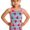 Maillot De Bain Funkita 2 Pièces Enfant Fille Juicy Lucy Multicolore -Natation Équipement Magasin fg04t juicy lucy 32 0