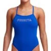 Maillot De Bain Funkita Femme Tie Me Tight - Ice -Natation Équipement Magasin fks001l02596 2
