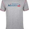 Tee Shirt Natation France Natation Mustang Gris Chiné