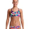 Maillot De Bain Funkita 2 Pièces Fille Mad Mist Rose -Natation Équipement Magasin fs02g mad mist 1699