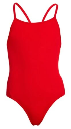 Maillot De Bain Funkita Fille Diamond Back - Still Red -Natation Équipement Magasin fs11g00467 3