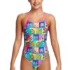 Maillot De Bain Funkita Fille Diamond Back - Rat Pack