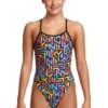 Maillot De Bain Funkita Fille Single Strap - Brand Galaxy -Natation Équipement Magasin fs16g brand galaxy 01