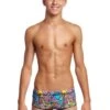 Maillot De Bain Funky Trunks Garçon Classic Trunks - Prism Break 1 Maillot De Bain Funky Trunks Garçon Classic Trunks - Prism Break -Natation Équipement Magasin ft32b prism break 01