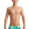 Maillot De Bain Funky Trunks Garçon Sand Storm Bleu -Natation Équipement Magasin ft32b sand storm 0785