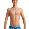 Maillot De Bain Funky Trunks Garçon Sea Spray Bleu -Natation Équipement Magasin ft32b sea spray 0798