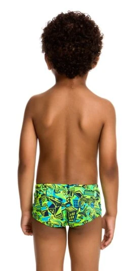Maillot De Bain Funky Trunks Enfant Garçon Petrol Pants Vert -Natation Équipement Magasin ft32t patrol pants 19