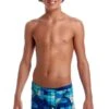 JAMMER Funky Trunks Garçon Deep Impact Bleu -Natation Équipement Magasin ft37b deep impact 3 1