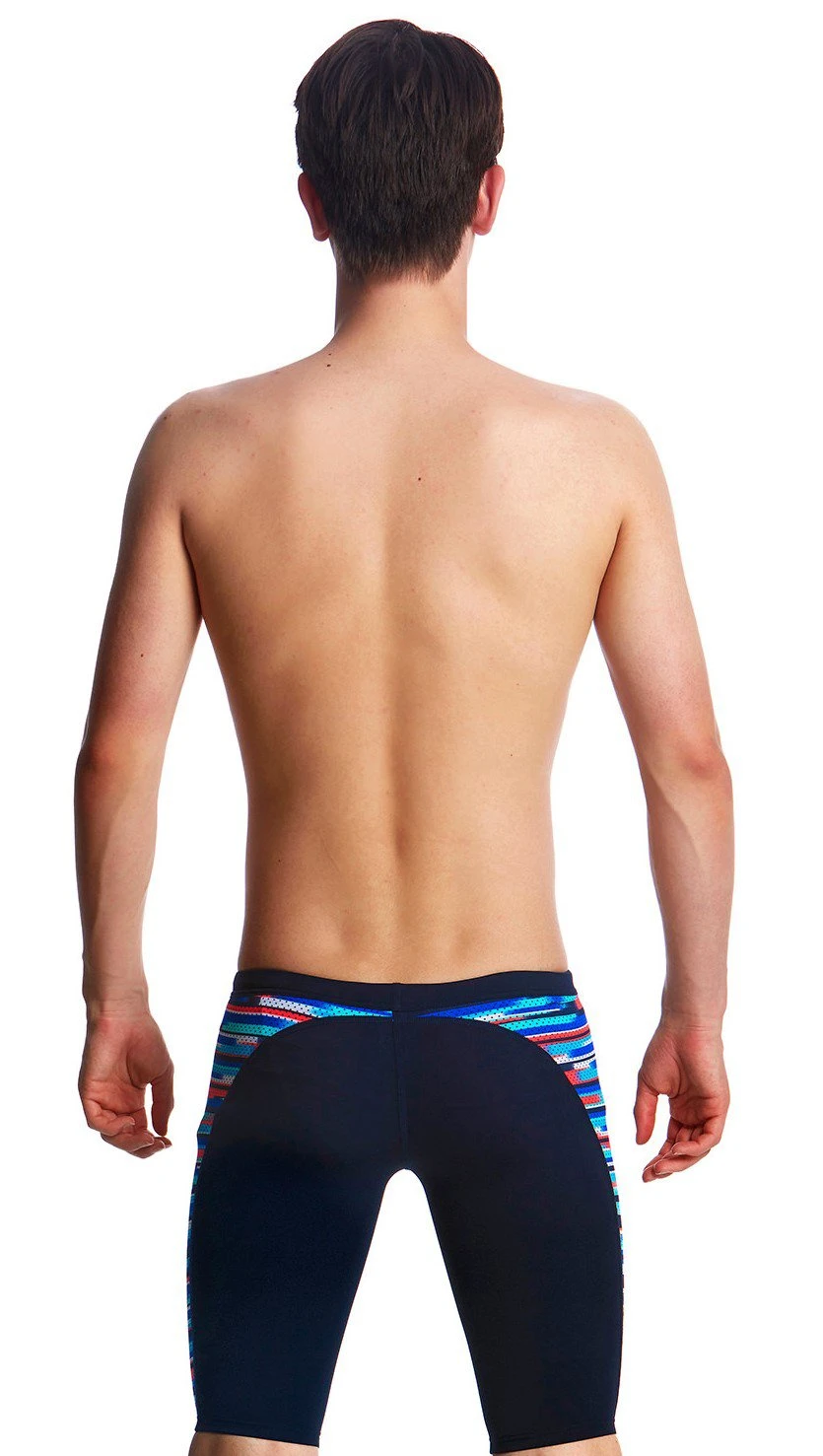 JAMMER Funky Trunks Garcon Meshed Up Bleu 4 JAMMER Funky Trunks Garcon Meshed Up Bleu – Image 2