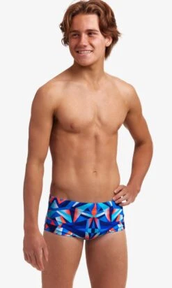 Maillot De Bain Funky Trunks Garçon Trunks - Mad Mirror -Natation Équipement Magasin fts010b71491 3