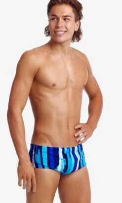 Maillot De Bain Funky Trunks Homme Sidewinder - Roller Paint -Natation Équipement Magasin fts010m71482 3