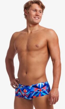 Maillot De Bain Funky Trunks Homme Sidewinder - Mad Mirror 7 Maillot De Bain Funky Trunks Homme Sidewinder - Mad Mirror -Natation Équipement Magasin fts010m71491 2