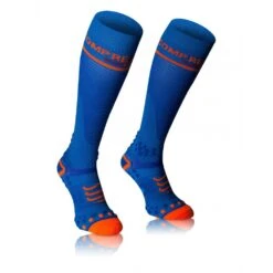 Compression Sportive Compressport Full Socks V2.1 Bleu