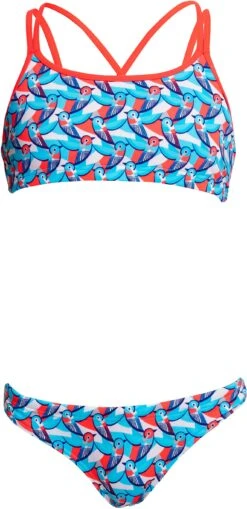 Maillot De Bain Funkita 2 Pièces Fille Swallowed Up Bleu -Natation Équipement Magasin funkita criss cross zweiteiliger bikini m dchen swallowed up1920x1920