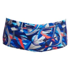 Maillot De Bain Funky Trunks Garçon Futurismo Bleu -Natation Équipement Magasin funky trunks classic 4 0