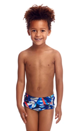 Maillot De Bain Funky Trunks Enfant Garçon Futurismo Bleu