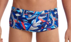 Maillot De Bain Funky Trunks Garçon Futurismo Bleu -Natation Équipement Magasin futurismo 8