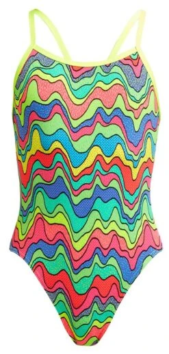 Maillot De Bain Funkita Fille Single Strap Body Contour -Natation Équipement Magasin g body contour